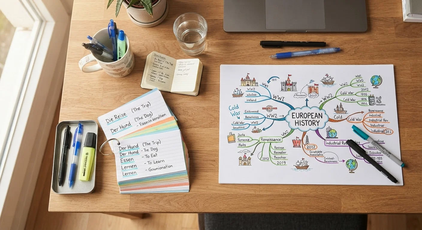 Flashcards vs. Mind Maps: Choosing the Right Tool for Your Child's Learning Style
