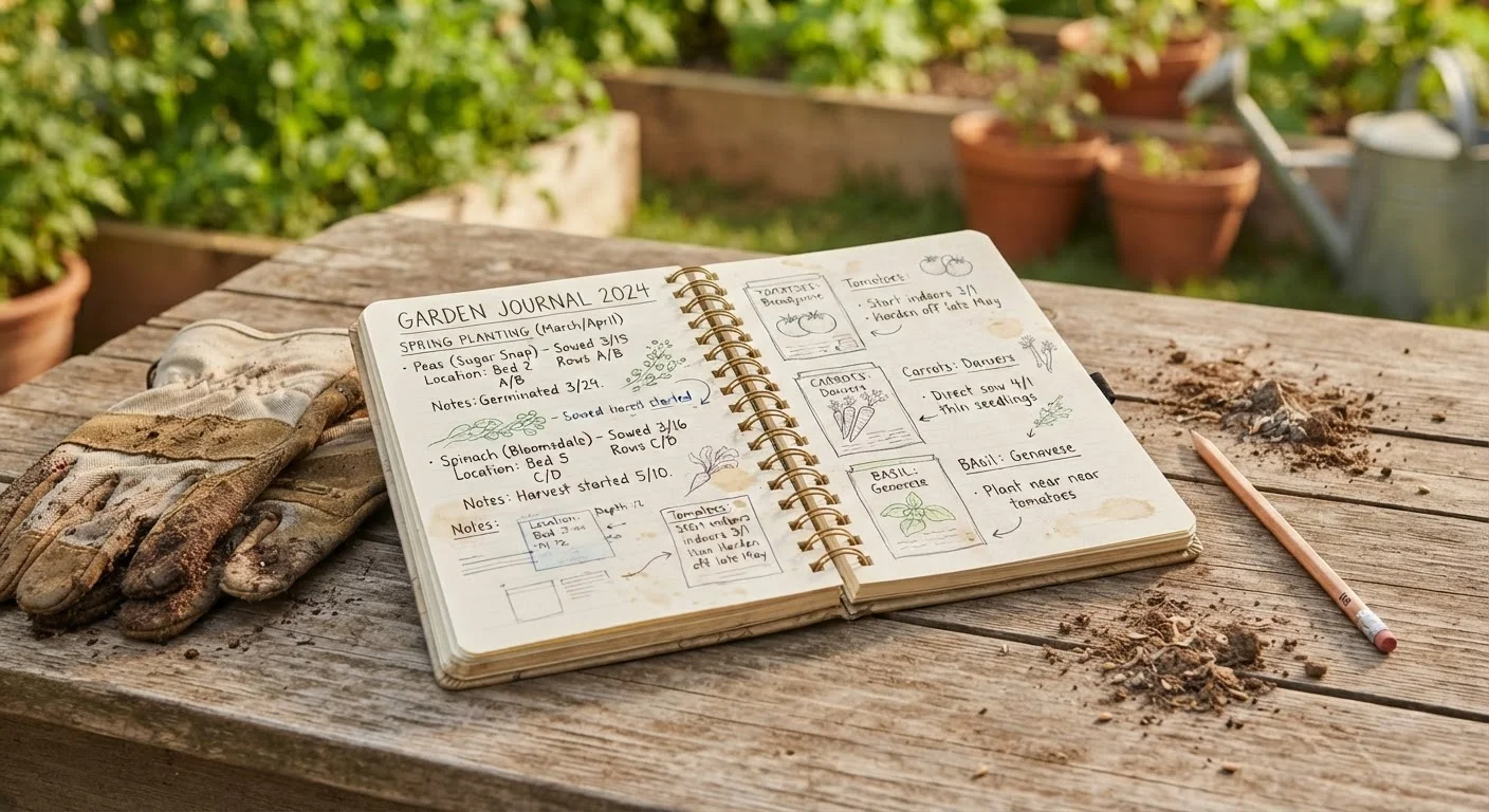 Keeping a Garden Journal: What to Record and Why It Helps