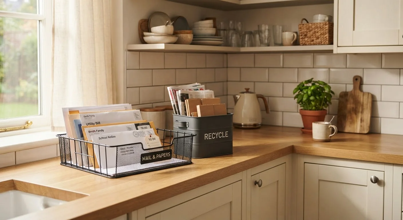 Paper Clutter: A Room-by-Room Plan for Taming Documents, Mail, and School Notices