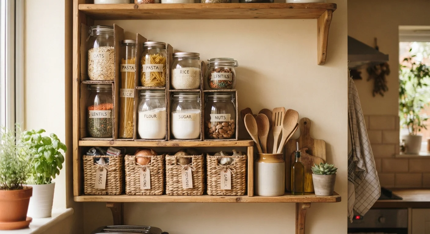 Storage on a Tight Budget: Low-Cost Organizing Approaches Compared